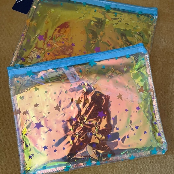 Set of 2 Sunny Life See Thru Pouch with Zipper - Picture 3 of 3